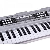mini mikrofonas - Jokomisiada mini vargonų klaviatūra 37 klavišų su mikrofonu IN0183 - 7 nuotrauka