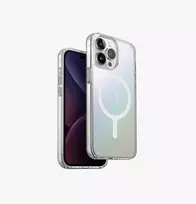 6 coliu telefonas - UNIQ "LifePro Xtreme Magclick Charging iPhone 15 Pro Max" Tinsel Lucent - 2 nuotrauka