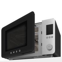 krosneles - Smeg MOC02BLMEU Juoda (Black) - 3 nuotrauka