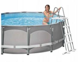 kopeteles - Baseino kopėčios Intex Deluxe, 132 cm - 4 nuotrauka