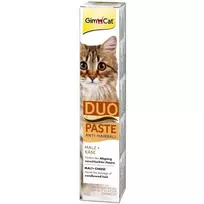 pasta katems - GimCat Anti-Hairball pasta su sūriu katėms : Pakuotė papildai - 50 g - 2 nuotrauka