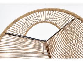 lauko baras - Halmar Bari Garden Chair Brown/Black - 5 nuotrauka