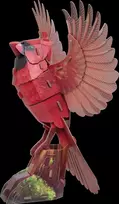 MakeBug American Cardinal MB-D-0055, 3D popierinė dėlionė