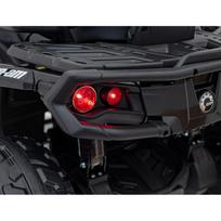 elektrinis keturratis vaikams - Elektrinis keturratis Can-Am Outlander ATV Juodas (Black) - 4 nuotrauka
