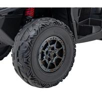elektrinis keturratis vaikams - Elektrinis keturratis Can-Am Outlander ATV Juodas (Black) - 7 nuotrauka