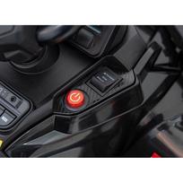elektrinis keturratis vaikams - Elektrinis keturratis Can-Am Outlander ATV Juodas (Black) - 11 nuotrauka
