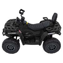 elektrinis keturratis vaikams - Elektrinis keturratis Can-Am Outlander ATV Juodas (Black) - 15 nuotrauka