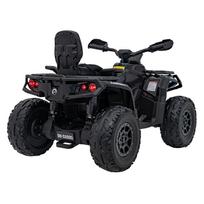 elektrinis keturratis vaikams - Elektrinis keturratis Can-Am Outlander ATV Juodas (Black) - 17 nuotrauka