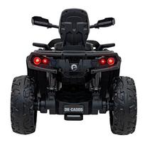 elektrinis keturratis vaikams - Elektrinis keturratis Can-Am Outlander ATV Juodas (Black) - 18 nuotrauka