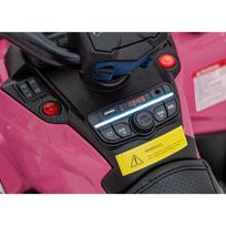 elektromobilis can am - Elektrinis keturratis Can-Am Outlander ATV, rožinis (Pink) - 14 nuotrauka