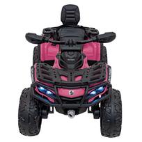 elektromobilis can am - Elektrinis keturratis Can-Am Outlander ATV, rožinis (Pink) - 16 nuotrauka