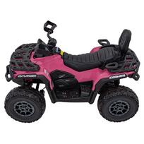 elektromobilis can am - Elektrinis keturratis Can-Am Outlander ATV, rožinis (Pink) - 17 nuotrauka