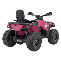 elektromobilis can am - Elektrinis keturratis Can-Am Outlander ATV, rožinis (Pink) - 19 nuotrauka