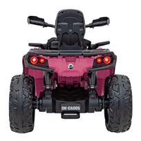 elektromobilis can am - Elektrinis keturratis Can-Am Outlander ATV, rožinis (Pink) - 20 nuotrauka