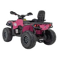 elektromobilis can am - Elektrinis keturratis Can-Am Outlander ATV, rožinis (Pink) - 21 nuotrauka