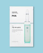 missha mask - Missha Mascure PHA šveičiamoji ir valomoji lakštinė kaukė 28ml - 2 nuotrauka