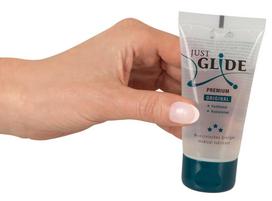 vandens pagrindo lubrikantas - Vandens pagrindo lubrikantas Just Glide Premium, 50 ml - 2 nuotrauka
