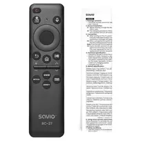 rems tv - SAVIO RC-27 Universalus/pakaitinis nuotolinio valdymo pultas SAMSUNG televizoriui Juodas (Black) - 2 nuotrauka