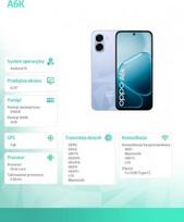 snapdragon x - Oppo A6k 4G 4/256GB Crystal Blue (Mėlynas) - 2 nuotrauka
