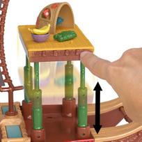 laivas zaislinis - Žaislinė figūrėlė Mattel Disney Princess Moana 2 Adventure Canoe JBT54 - 5 nuotrauka