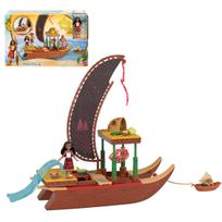 laivas zaislinis - Žaislinė figūrėlė Mattel Disney Princess Moana 2 Adventure Canoe JBT54 - 7 nuotrauka