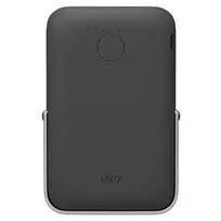 usb c pd power bank - Uniq Hoveo 5000mAh, 20W, USB-C, Wireless Magnetic, pilkas (charcoal grey) - 4 nuotrauka