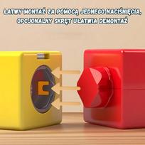 garazas - Woopie Magic Cube traukinukas magnetinė levituojanti trasa, 68 vnt - 6 nuotrauka