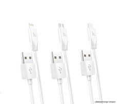 apple lightning to usb cable 2m - Hoco Premium Rapid USB To Apple Lightning Cable 2m White - 4 nuotrauka