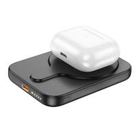 baterija 12v - Hoco J117, 5000mAh, 18W, MagSafe, juodas (black) - 7 nuotrauka