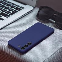tamsoje - Dėklas Samsung A57 5G Tamsiai mėlynas (Dark Blue) - 7 nuotrauka