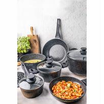 garnys - Klausberg Marble KB-7659, 12 vnt. puodų ir keptuvių rinkinys - 2 nuotrauka