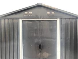 sandeliukas - Metalinis sodo sandėliukas HATIS, 3,82 m², antracito (Anthracite) - 3 nuotrauka