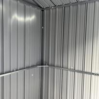 sandeliukas - Metalinis sodo sandėliukas HATIS, 3,82 m², antracito (Anthracite) - 13 nuotrauka