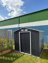 sandeliukas - Metalinis sodo sandėliukas HATIS, 3,82 m², antracito (Anthracite) - 23 nuotrauka