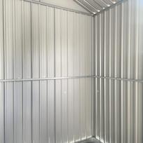 metalinis sandeliukas - Metalinis sandėliukas su malkine, 5,77 m2, antracito (Anthracite) - 9 nuotrauka