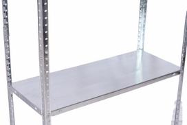 stelazai - Metalinė sandėliavimo lentyna, 180 x 90 x 30 cm, 40 kg - 2 nuotrauka