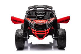 can am maverick - CAN-AM Maverick vaikiškas elektrinis bagis, Juodas/Raudonas (Black/Red) - 3 nuotrauka