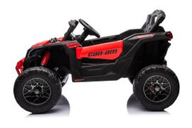 can am maverick - CAN-AM Maverick vaikiškas elektrinis bagis, Juodas/Raudonas (Black/Red) - 4 nuotrauka