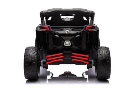 can am maverick - CAN-AM Maverick vaikiškas elektrinis bagis, Juodas/Raudonas (Black/Red) - 6 nuotrauka