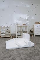 minkstu kaladeliu aikstele - Minkštų kaladėlių aikštelė „Sukutis“, balta (White) - 6 nuotrauka