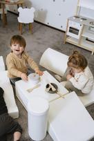 minkstu kaladeliu aikstele - Minkštų kaladėlių aikštelė „Sukutis“, balta (White) - 9 nuotrauka