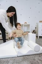 minkstu kaladeliu aikstele - Minkštų kaladėlių aikštelė „Sukutis“, balta (White) - 10 nuotrauka