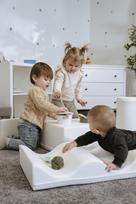 minkstu kaladeliu aikstele - Minkštų kaladėlių aikštelė „Sukutis“, balta (White) - 13 nuotrauka