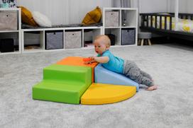 minkstu kaladeliu aikstele - 4IQ Minkštų kaladėlių komplektas "Keturi", spalvotas (Colorful) - 7 nuotrauka