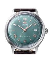 orient laikrodziai - Orient Classic Bambino Version2 Automatic RA-AC0023E30B Žalias (Green) - 6 nuotrauka