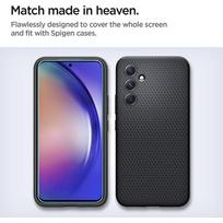 samsung galaxy a54 stiklas - Spigen SCHOOL HARTED SPIGEN ALM GLAS.TR 2-PACK GALAXY A54 5G CLEAR - 2 nuotrauka