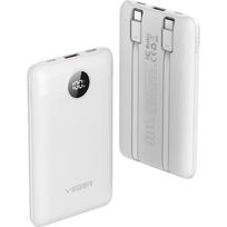 power bank 10000 mah - Veger C11C (W1170), 10000mAh, 22.5W, balta (white) - 4 nuotrauka