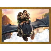 slibinas - Trefl Dėlionė 4in1 How To Train Your Dragon Dragons Days 34678, 207 det. - 4 nuotrauka