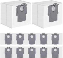 roborock dulkiu maiseliai - Vacuum Cleaner Accessory|ROBOROCK|Disposable Dust Bag 12-pack|White|For H5|8.04.0032 - 2 nuotrauka