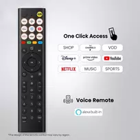 televizorius 50 4k - Hisense 50QS7 QLED - 8 nuotrauka